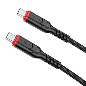 CABLE 60W CHARGE RAPIDE USB-C - C 60W NOIR 2M