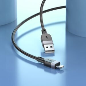 CABLE CHARGE RAPIDE USB-A - LIGHTNING - 3M 2,4A NOIR
