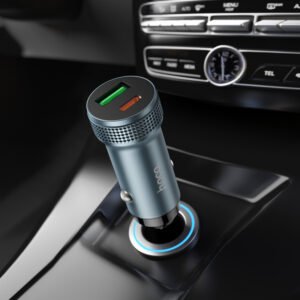 CHARGEUR ADAPTATEUR ALLUME CIGARE 2XUSB USB-C